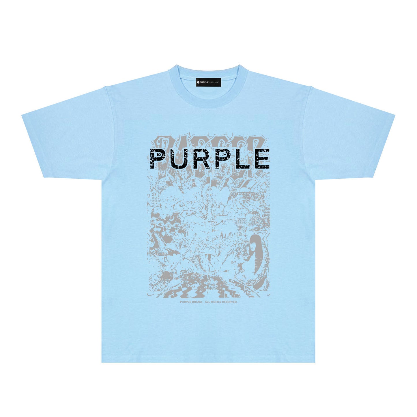 SOLL Purple Fashion T-shirt