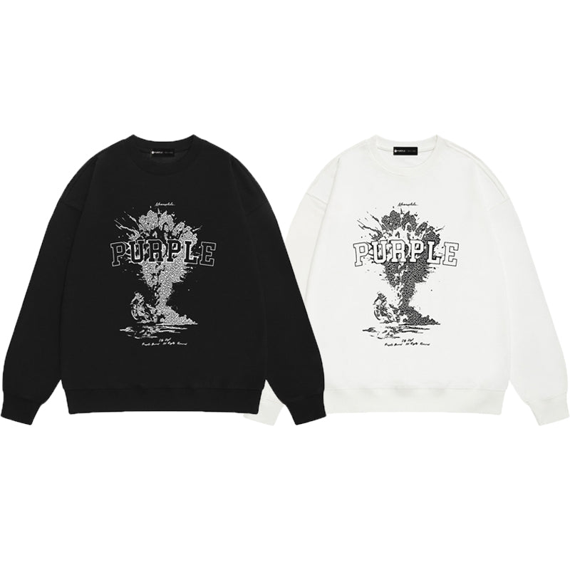 SOLL Purple Fashion sweatshirts