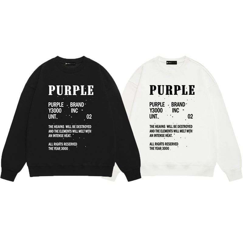 SOLL Purple Fashion sweatshirts
