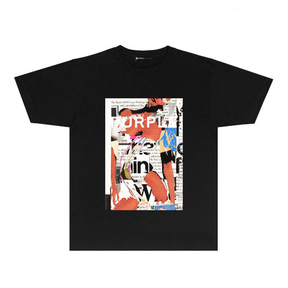 SOLL Purple Fashion T-shirt