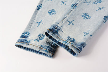 SOLL Purple Fashion jeans 9063