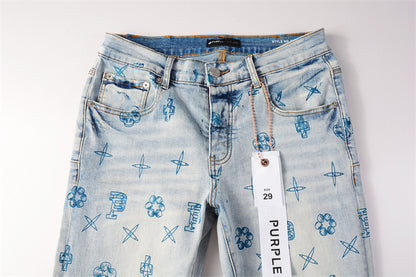 SOLL Purple Fashion jeans 9063