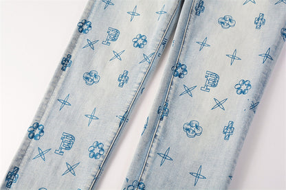 SOLL Purple Fashion jeans 9063