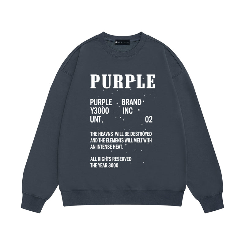 SOLL Purple Fashion sweatshirts
